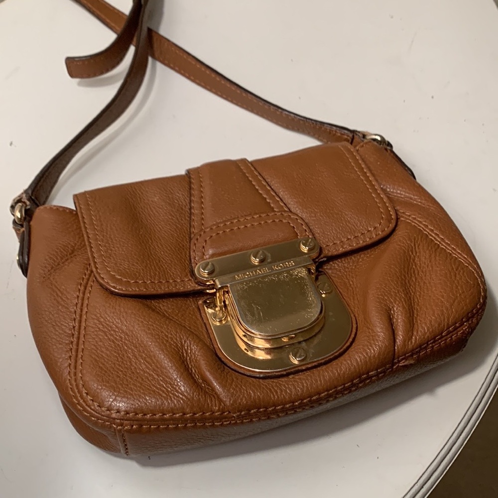 Michael Kors Small Leather Crossbody Bag